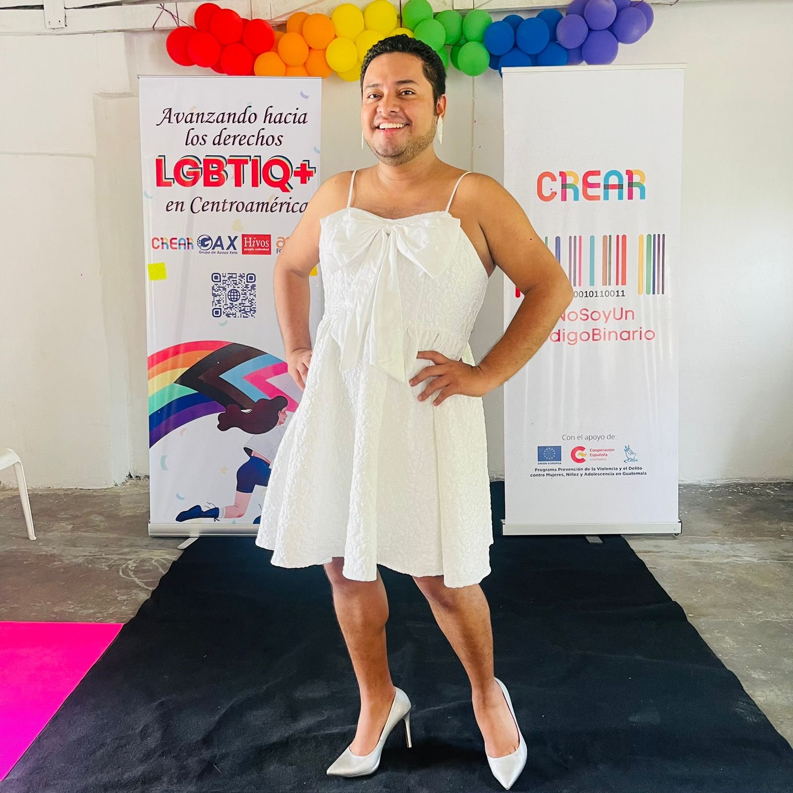  Misael Molina, director ejecutivo de Crear-Escuintla. Foto. Misael Molina. 